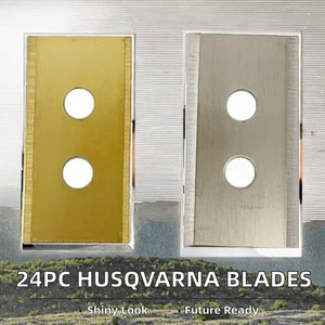 Lames en acier inoxydable pour <span class=keywords><strong>tondeuse</strong></span> robotisée compatibles avec les pièces et accessoires de <span class=keywords><strong>tondeuse</strong></span> <span class=keywords><strong>Husqvarna</strong></span> Essential Remplacement - Product Image 3