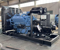 Générateur diesel Mitsubishi 950 KVA avec moteur S12H-PTA, triphasé, démarrage automatique, groupe électrogène parallèle pour alimentation de secours industrielle
