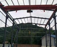 Pont roulant monopoutre efficace avec palan électrique automatique, idéal pour les espaces de travail compacts et les entrepôts, capacité 20t
