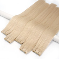 Extensions de cheveux vierges Volume Invisibles Genius Weft, Extensions de cheveux à trame épaisse 30 pouces pour salon