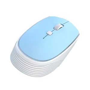 Silent 2.4G Wireless Mouse Battery Macaron Color Notebook Desktop Computer General Office Home Mouse