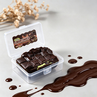 Balles anti-stress croustillantes en forme de chocolat, jouets créatifs à texture croquante, jouets fantaisie amusants en forme de chocolat croustillant