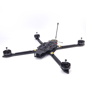 โดรน FPV ขนาด 15 นิ้ว รับน้ำหนักได้ 8 กก. ระยะบินไกล 10 กม. ระบบ GPS  มอเตอร์แบบไร้แปรงถ่าน โครงสร้างคาร์บอนไฟเบอร์ สำหรับงานตรวจสอบอุตสาหกรรม ชุดอุปกรณ์ครบชุด พร้อมบิน - Product Image 2