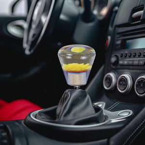 Universal JDM Style Gear Shift <strong>Knob</strong> Clear <strong>Crystal</strong> Real Flowers Ball Gear ShIft <strong>Knob</strong> 5CM Flower Acrylic <strong>Crystal</strong> Gear Shift <strong>Knob</strong> - Product Image 4