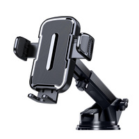 Nouveau support de téléphone réglable en hauteur pour tableau de bord de voiture, avec patin adhésif, rotation à 360 degrés pour camion et taxi