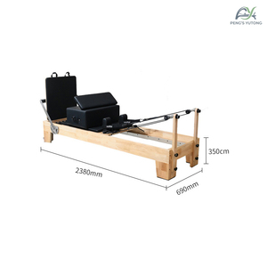 Reformer Pilates <span class=keywords><strong>Prenatal</strong></span> Oak con Molle Delicate per Esercizi Sicuri Durante la Gravidanza e Routine Fitness - Product Image 2