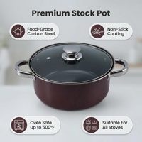 Offre Spéciale : Ensemble de 6 Ustensiles de Cuisine Essentiels en Acier Carbone Antiadhésif Violet pour la Maison