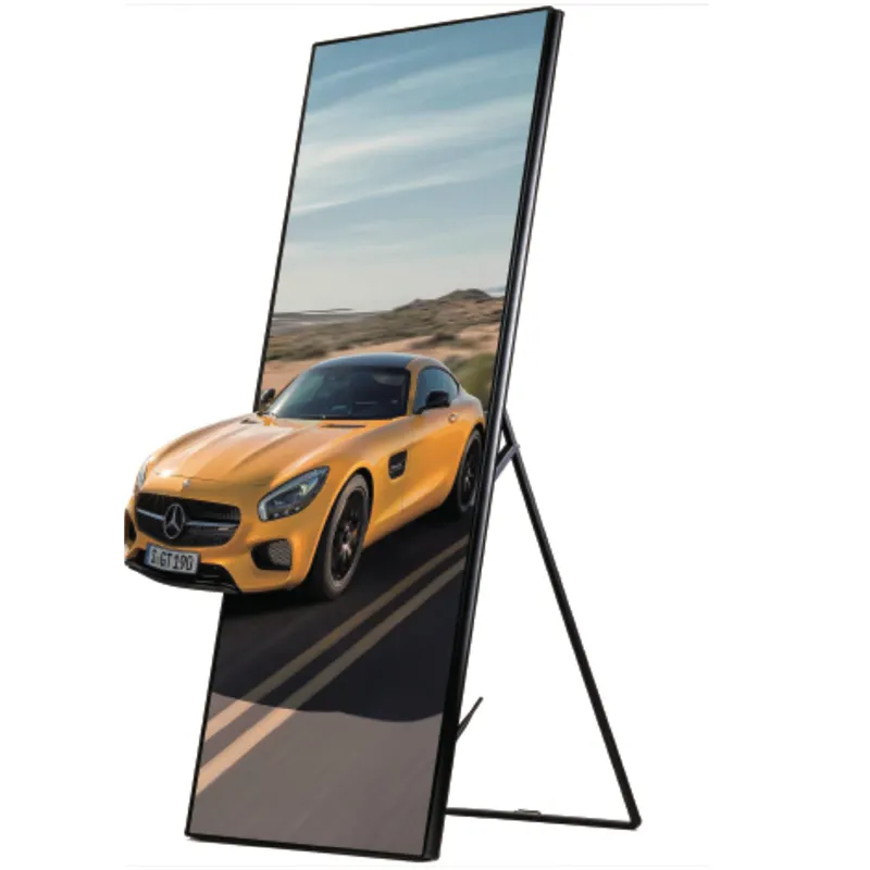 P3 mirror LED advertising signage /poster led display / led ad display