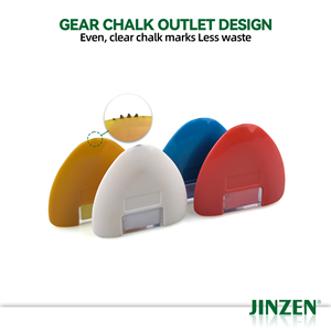 JINZEN Triangle <span class=keywords><strong>de</strong></span> marquage pour découpe et coutures, avec rouleau applicateur <span class=keywords><strong>de</strong></span> poudre <span class=keywords><strong>de</strong></span> marquage - Product Image 5