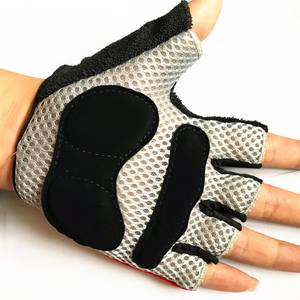 Guantes de Ciclismo de Una Línea, Medios Dedos, Azules, Talla M, Protección de Palma para Bicicleta de Montaña, Unisex, para Adultos - Product Image 3