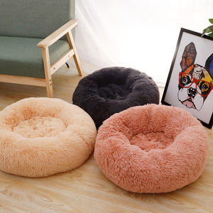 Cojín de felpa para lavado mecánico, cama para gatos, cama calmante antiansiedad para perros y gatos - Product Image 2