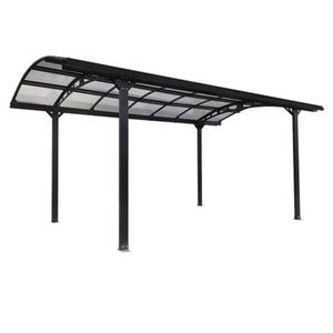 Toldo de cobertizo impermeable para coche con techo Horizontal de hierro galvanizado cubierta de refugio de garaje superior para coches y barcos - Product Image 3