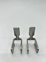 Poussoir d'alimentation pour convoyeur, fourche en acier inoxydable, bloc de poussée métallique, dent de poussée en aluminium moulé pour ensacheuse horizontale