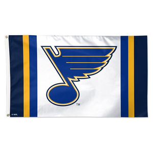 NHL Teams China Factories Wholesale 3x5ft Double Sided Printed <b>Flag</b> Outdoor St. Louis Blues <b>Flag</b> with 2 Grommets - Product Image 4