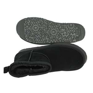 Botines de Mujer con Tacón Bajo K-10281 Negros, Altura del Tacón 37 - Product Image 6