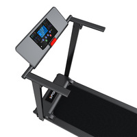 Caminadora Eléctrica Plegable Silenciosa Multifuncional para el Hogar, Máquina de Fitness, Mini Caminadora Plana para Ejercicios Aeróbicos