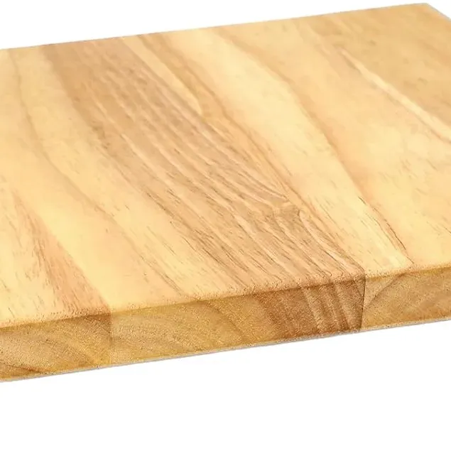 A square cutting board with legs, used in a home kitchen deli