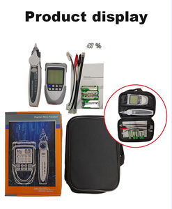 Testeur <span class=keywords><strong>de</strong></span> câble réseau LAN pour téléphone filaire avec écran LCD pour le diagnostic et la réparation du réseau - Product Image 4