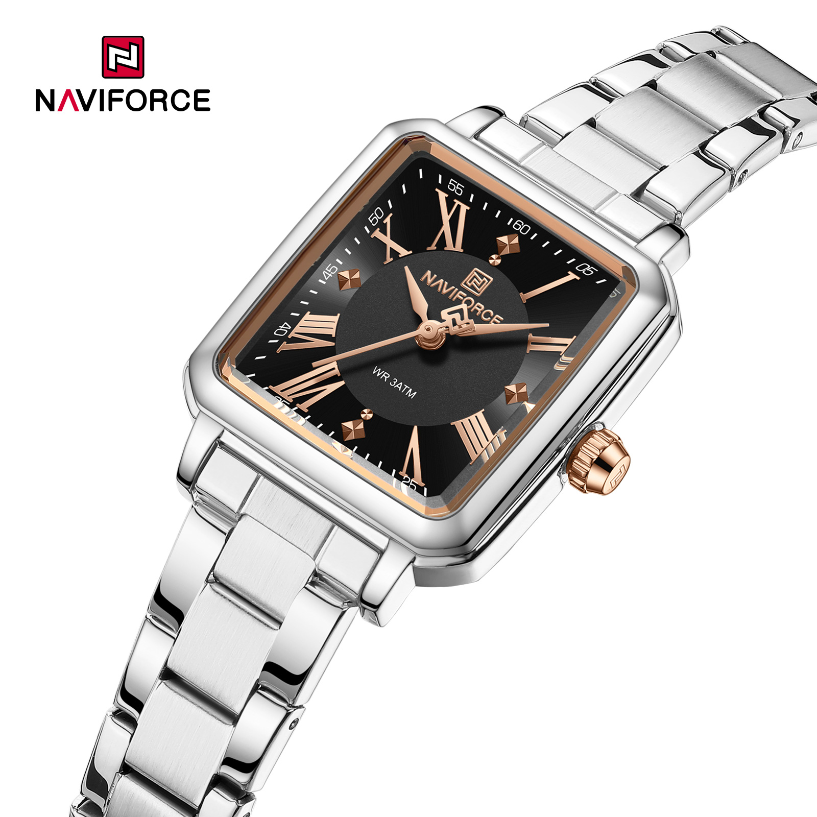 Hot Sale NAVIFORCE 5065 Women Watch Luxury Rose Gold Ladies