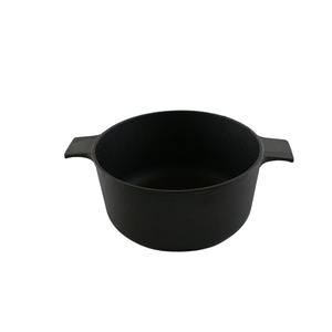 Casseroles de four néerlandais, Double face, <span class=keywords><strong>en</strong></span> <span class=keywords><strong>fonte</strong></span> brute assaisonnée, four néerlandais - Product Image 2