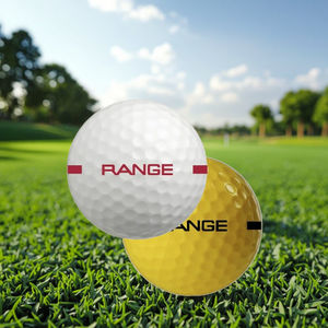 Balles <span class=keywords><strong>de</strong></span> <span class=keywords><strong>golf</strong></span> Surlyn 2 pièces avec logo personnalisé <span class=keywords><strong>Prix</strong></span> d'usine Balles d'entraînement en caoutchouc à conception personnalisable Practice <span class=keywords><strong>de</strong></span> <span class=keywords><strong>golf</strong></span> à vol limité - Product Image 3