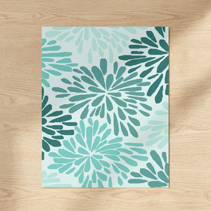 Alfombra de Cocina de Cuero con Diseño Floral Premium, Impermeable, Antideslizante, Duradera y Elegante para Decoración del Hogar - Product Image 3
