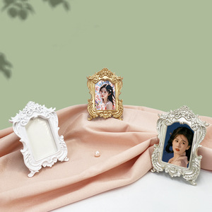 Phong cách Châu Âu xuyên biên giới <span class=keywords><strong>Instagram</strong></span> đạo cụ ảnh trang trí đồ trang trí khung ảnh nhựa retro sang trọng phong cách Victorian - Product Image 2