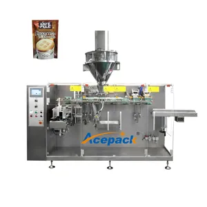 Effiziente neue automatische multifunktionale Plastikbeutel-Verpackungsmaschine Lebensmittel Kaffee Etikettierung Deckel Stehbeutel Lebensmittelgeschäfte