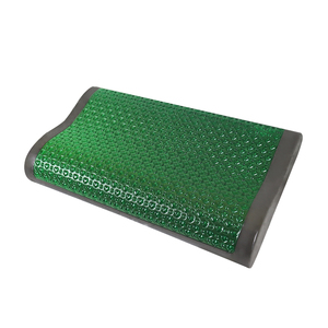 Gel de rejilla de cuello de silicona lavable de nido de abeja almohada de viaje fría almohada cervical de espuma viscoelástica con Gel frío - Product Image 4