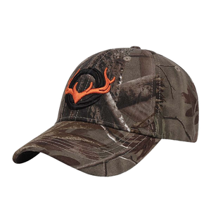 Casquette de baseball camouflage classique de haute qualité avec motif cerf brodé en 3D pour la chasse – Style de tissu courant - Product Image 1