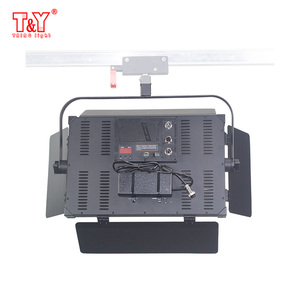 Equipo de videografía <span class=keywords><strong>DMX</strong></span>/panel de luz LED de estudio remoto con barndoor - Product Image 5