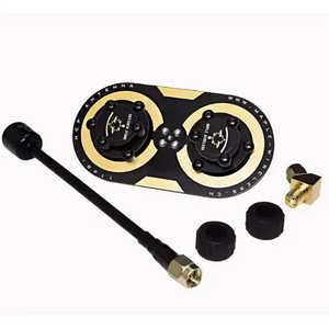 Fatshark skyzone จอภาพแว่นตา RC FPV 11dbi เดิม4.9g 5.8G SMA ชุดเสาอากาศ FPV โพลาไรซ์แบบวงกลมอุปกรณ์เสริมสำหรับต้นเมเปิล RC - Product Image 1