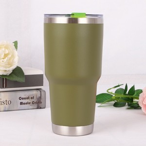 Cancooler promozionale 30oz 20oz in acciaio inox bicchieri doppia parete sottovuoto tazze da caffè scorrevoli coperchi da viaggio Thermos - Product Image 1