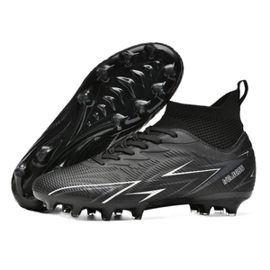 Chaussures de football de grande taille pour hommes, légères, respirantes, à crampons longs, pour l'extérieur, antidérapantes, chaussures de football professionnelles pour jeunes - Product Image 5