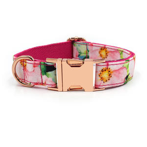 Collar de Perro Ajustable de Poliéster a Cuadros, Elegante y de Lujo, con Lazo, Personalizable con Estampado y Diferentes Colores - Product Image 3