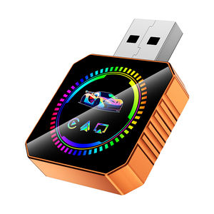 Adaptateur sans fil pour <span class=keywords><strong>voiture</strong></span> Mini 4 en 1, CarPlay, Android Auto, Mirror Link, AirPlay, USB Type-C, Plug and Play, Dongle CarPlay - Product Image 1