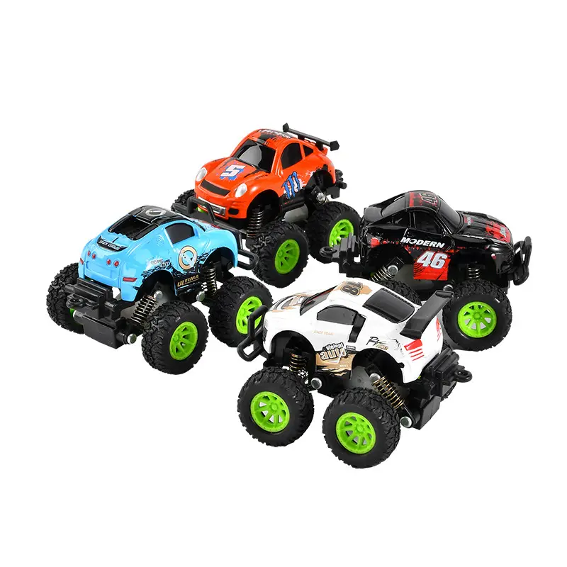 Großhandel Legierung Allradantrieb Offroad-Fahrzeug Spring Return Auto Auto Simulation Modell Auto Kleines Spielzeug für Kinder