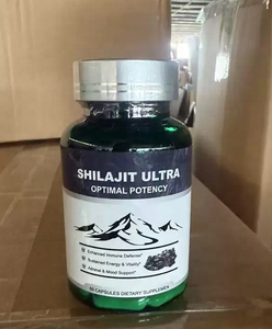 纯喜马拉雅Shilajit超胶囊All-in-1男性能量增强草药 + 85% 黄腐酸代谢和免疫支持 - Product Image 1