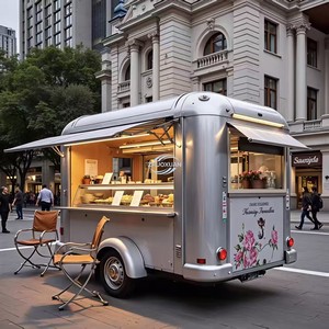 Customizable Electric Wedding Truck Mobile <b>Beer</b> Coffee Bar Ice Cream Trailer Easy To Clean Structure - Product Image 1