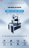 Offre Spéciale Mini Routeur CNC DIY NC Studio Multifonctionnel pour Usage Domestique et Professionnel, Moteur Monommande PLC pour Métal, Acrylique, Bois