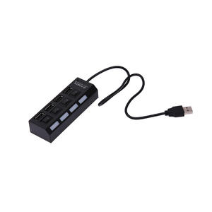 ความเร็วสูง 4 พอร์ต <span class=keywords><strong>USB</strong></span> HUB 2.0 อะแดปเตอร์ Expander หลาย <span class=keywords><strong>USB</strong></span> Splitter หลาย Extender พร้อมหลอดไฟ LED สําหรับแล็ปท็อปพีซี - Product Image 4