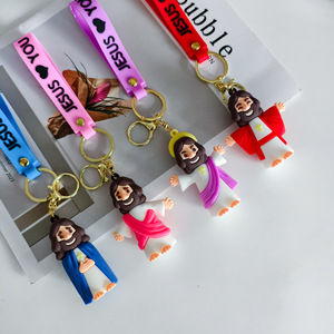 Hot bán Mini Jesus tượng phục sinh trang trí Jesus đồ chơi Keychain hình Christ Tôn Giáo vị cứu tinh Jesus búp bê phục sinh nguồn cung cấp - Product Image 6