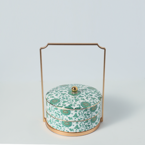 Pioneer <span class=keywords><strong>Craftsman</strong></span> cocina estética cerámica vajilla doble cubierta maleta nuevo chino clásico Dim Sum caja Luna pastel caja postre - Product Image 6