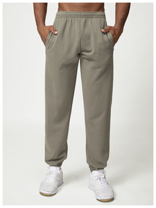 <span class=keywords><strong>Pantaloni</strong></span> da Jogging in Cotone/Poliestere Grigio Heather per <span class=keywords><strong>Uomo</strong></span>, Asciugatura Rapida, Vita Elastica, <span class=keywords><strong>Pantaloni</strong></span> Estivi da Corsa 2025 - Product Image 6