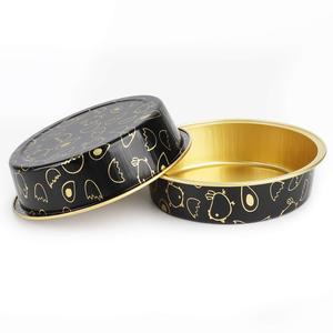 Disposable Aluminum <b>Foil</b> <b>Containers</b> Baking Cups with Lids Work Home Packing - Product Image 1
