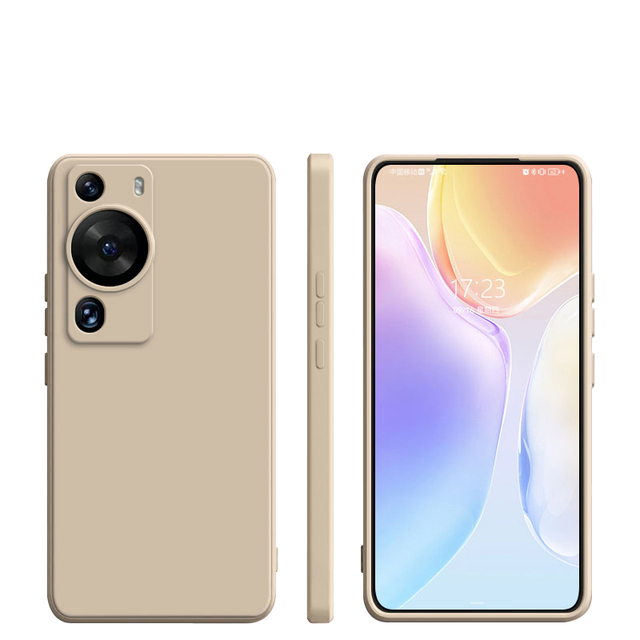 For Huawei P60 Art P50 Pro P70 Pura Back Cover Soft Square Liquid Silicone Coque Shockproof Wholesale Protective Phone Case