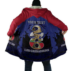Veste d'entraînement d'<span class=keywords><strong>hiver</strong></span> de football LES GRENADIERS Haïti 2026, en tissu polaire, avec <span class=keywords><strong>capuche</strong></span> et fermeture éclair, style <span class=keywords><strong>manteau</strong></span>, pour <span class=keywords><strong>homme</strong></span>, coupe courte et épaisse - Product Image 6