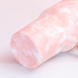 Reusable <b>Insulated</b> Stainless Steel Travel 40oz Water <b>Bottle</b> Handle Flip <b>Straw</b> Tie Dye Leak Resistant Tumbler 12-24 Hours - Product Image 6