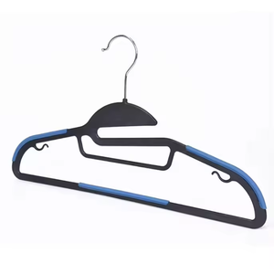 Tpe Rubber <span class=keywords><strong>Plastic</strong></span> Gecoate Kledinghanger Abs <span class=keywords><strong>Plastic</strong></span> Shirt Broek Hangers Voor Jurken - Product Image 5