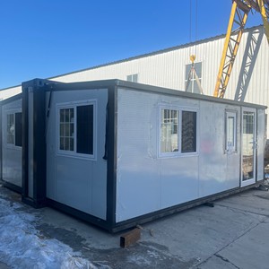 Pronta Consegna, Venduta in Tutto il Mondo: Casa Container Prefabbricata Espandibile e Pieghevole con Tetto Piatto, Ideale per Vacanze in Fattoria - Product Image 2